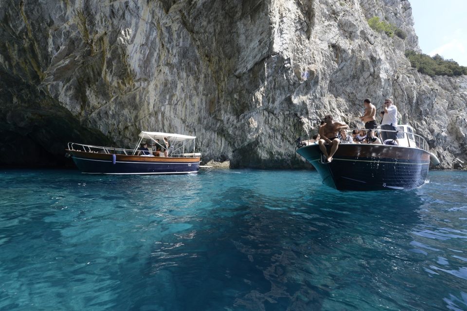 From Naples: Capri Boat Day Trip with Drinks - Swim and snorkel stop: what to expect and how to prepare