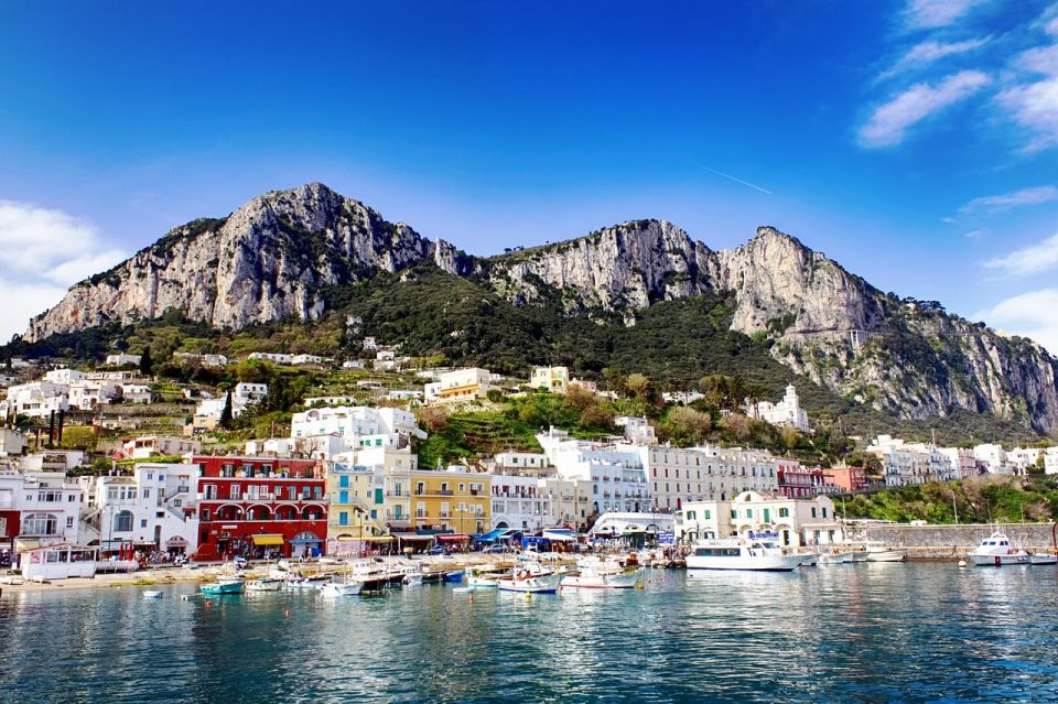 From Naples: Capri Day Trip with Lunch - Anacapri free time: chairlift views, Villa San Michele, and a real sense of altitude