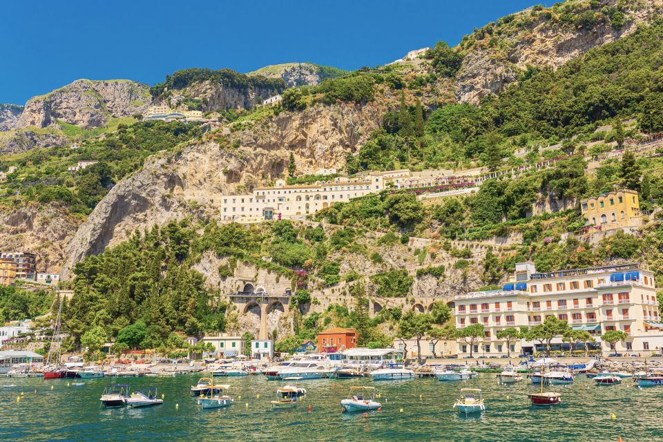 From Naples: Ferry to Amalfi and Positano - Positano at your pace: Spiaggia Grande, artisan shops, and terrace views