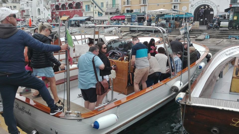 From Naples: Full-Day Capri Island and Blue Grotto Tour - Guides, languages, and the small moments that improve the day