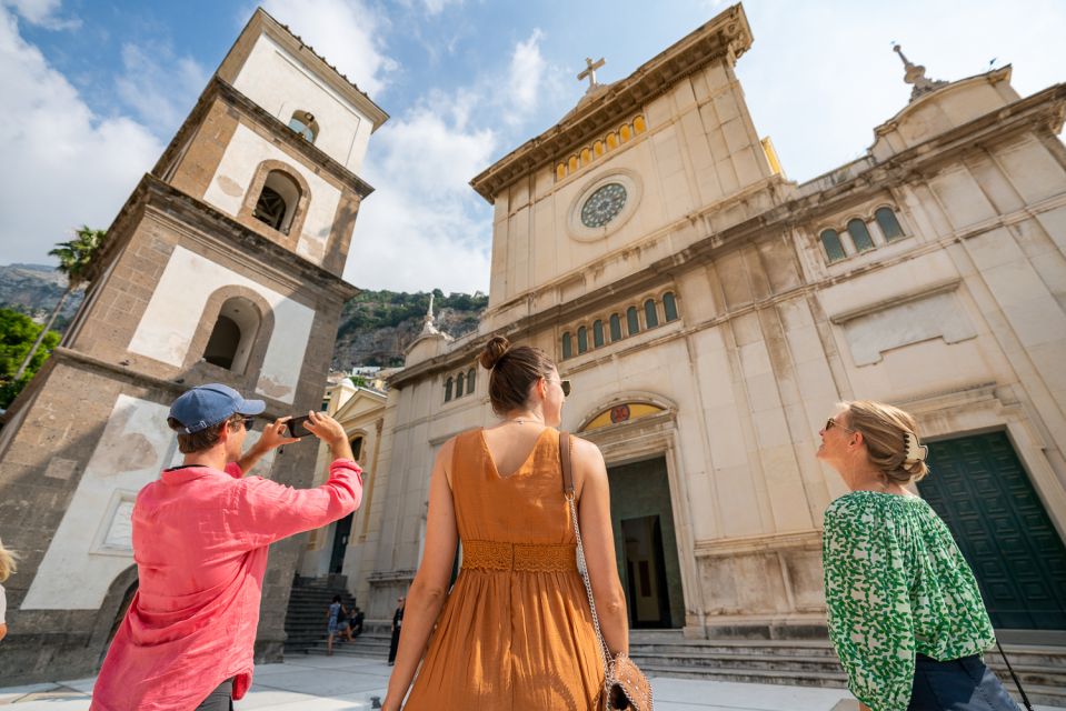 From Naples or Sorrento: Amalfi Coast Full-Day Trip - Amalfi town time: 2 hours of history, Sant’Andrea Cathedral, and optional boat cruising
