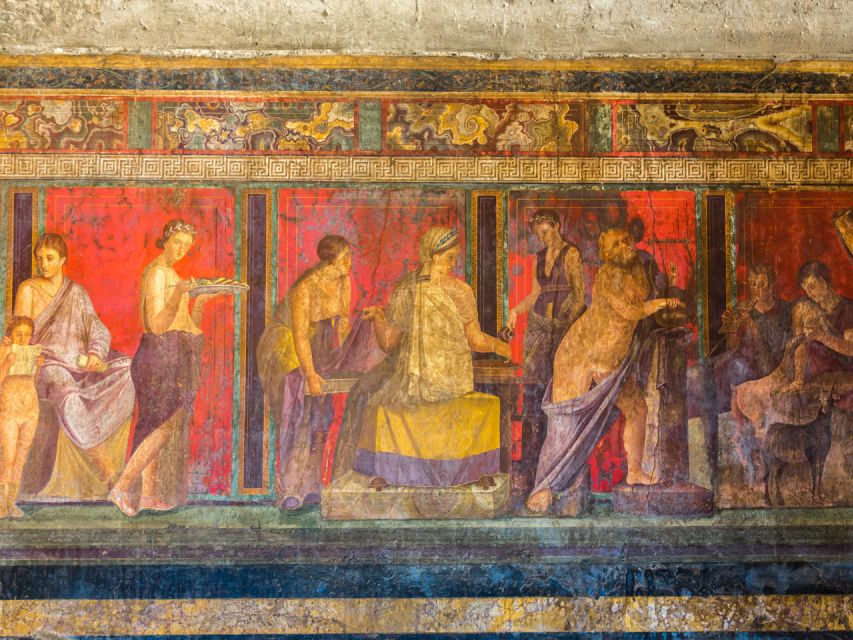 From Naples: Pompeii, Herculaneum, & Vesuvius Full-Day Tour - From Via Galileo Ferraris to three time periods in one day