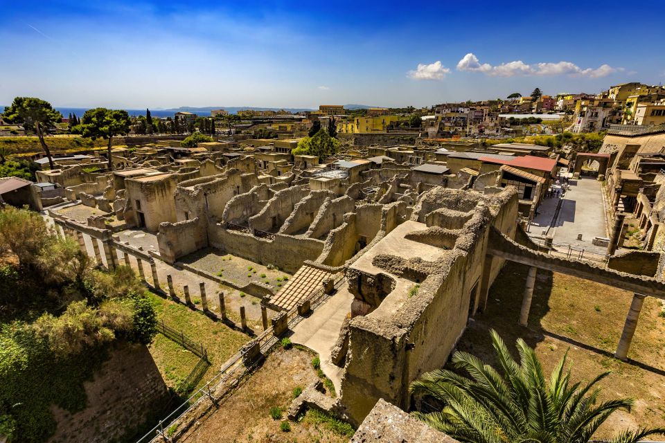 From Naples: Pompeii, Herculaneum, & Vesuvius Full-Day Tour - Pompeii: the audio guide + map format makes it a true self-paced stop