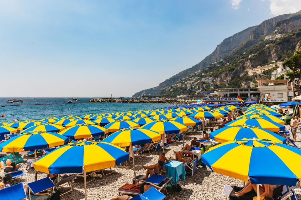 From Naples: Positano and Amalfi Boat Tour with Drinks - From Naples: The transfer to Piano di Sorrento is part of the day