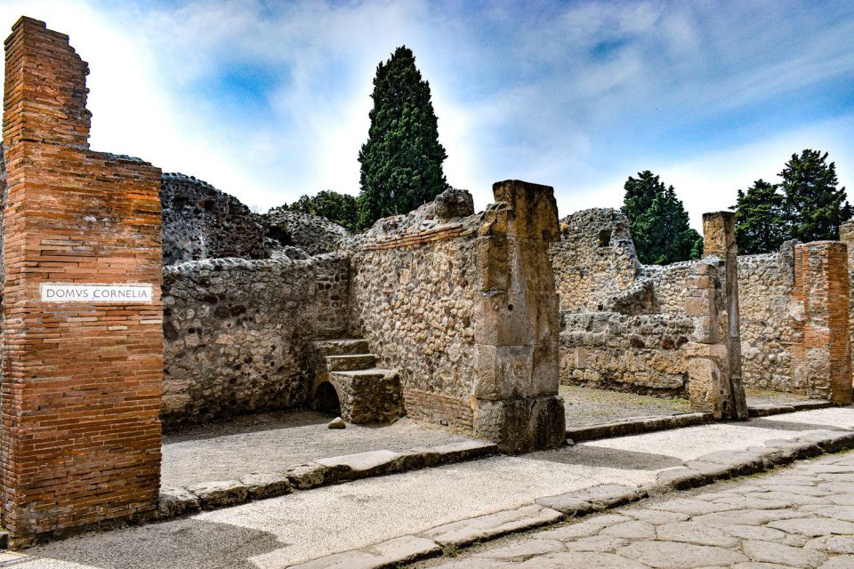 From Naples: Ruins of Pompeii - The Shopping Street Stops: Bakeries, Pizzerias, and Daily Routine