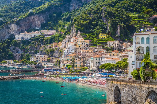 From Naples: Sorrento, Positano & Amalfi Coast – Small Group Tour - From Naples at 8:30: the AC-bus start that saves you hassle