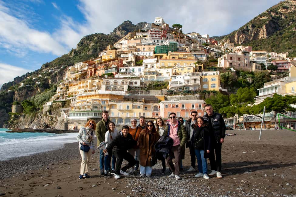 From Naples: Sorrento, Positano and Amalfi Full-Day Tour - Sorrento Morning: Walking Time + Limoncello Factory Stop