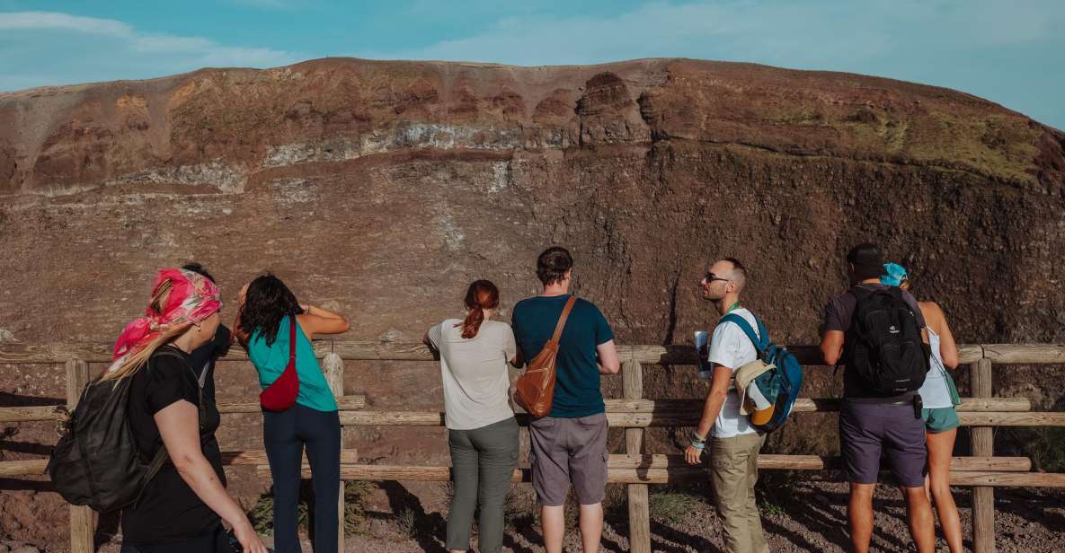 From Pompeii: Mount Vesuvius Guided Tour with Transfer - Peering into the crater: what you’re really looking at