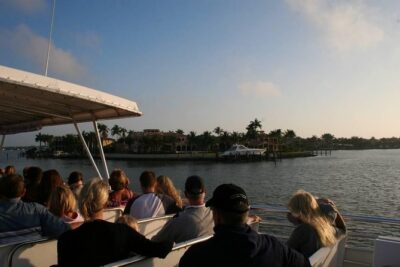 Gulf of Mexico Sunset Cruise from Naples - Getting Onboard the Double Sunshine: Comfort, Views, and Audio
