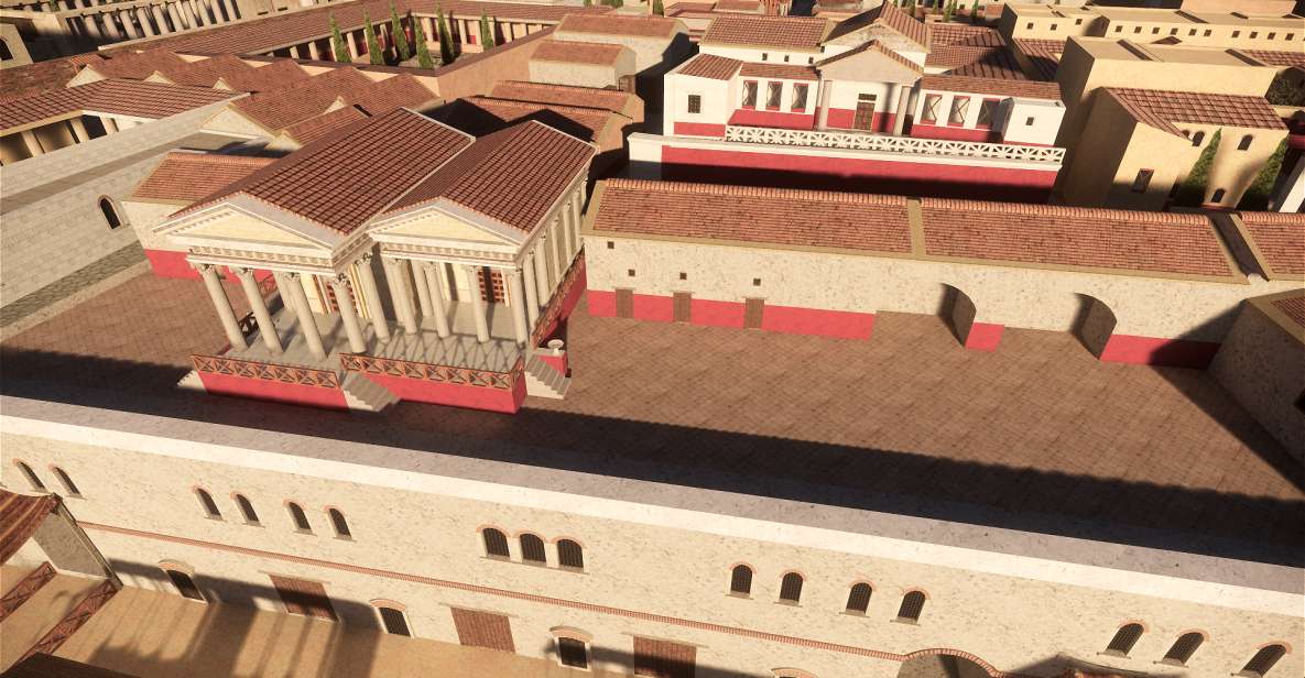 Herculaneum: 3D Walking Tour with Skip-the-Line Ticket - The walk: temples, houses, and squares as you move through time