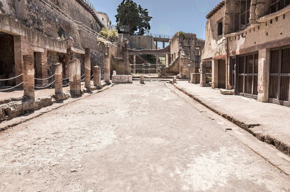 Herculaneum: Skip-the-Line Entry Ticket with Audio Guide - Ash-Buried Villas: Frescoes, Statues, and Wooden Doors You Can Actually See