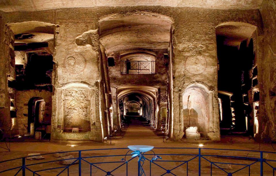 Naples: Catacombs of San Gennaro Entry Ticket & Guided Tour - What’s down there: art you can actually describe