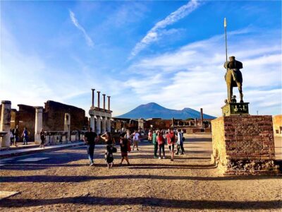 Naples: Pompeii Archaeology Park Tour & Skip-the-Line Entry - Ramada Pickup to the Campania Drive: Comfort and Vesuvius Sightings