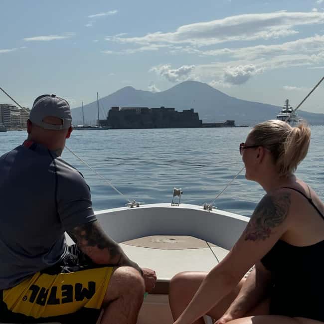 Naples: Private Coastline Boat Tour - Castel dell’Ovo and Borgo Marinari: the coastline story starts fast