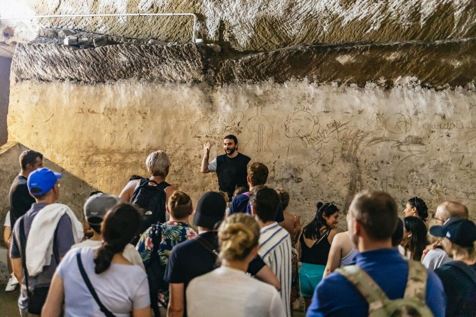 Naples: Spanish Quarters Underground Guided Tour - First Steps Underground: Darkness Changes Everything