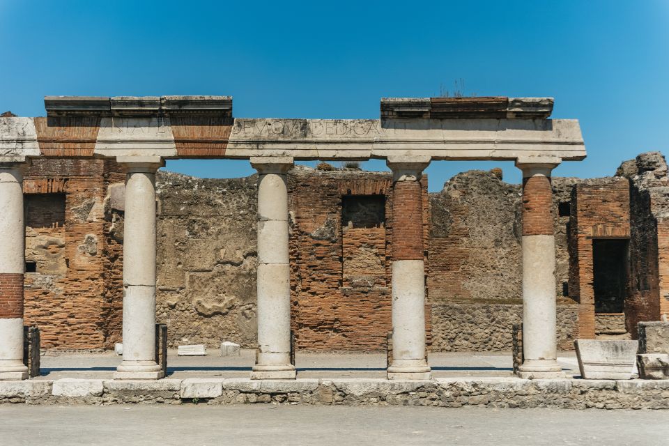Pompeii: Archaeological Park Tour with Ticket on request - Tour comfort and group size: headsets, pace, and photo time