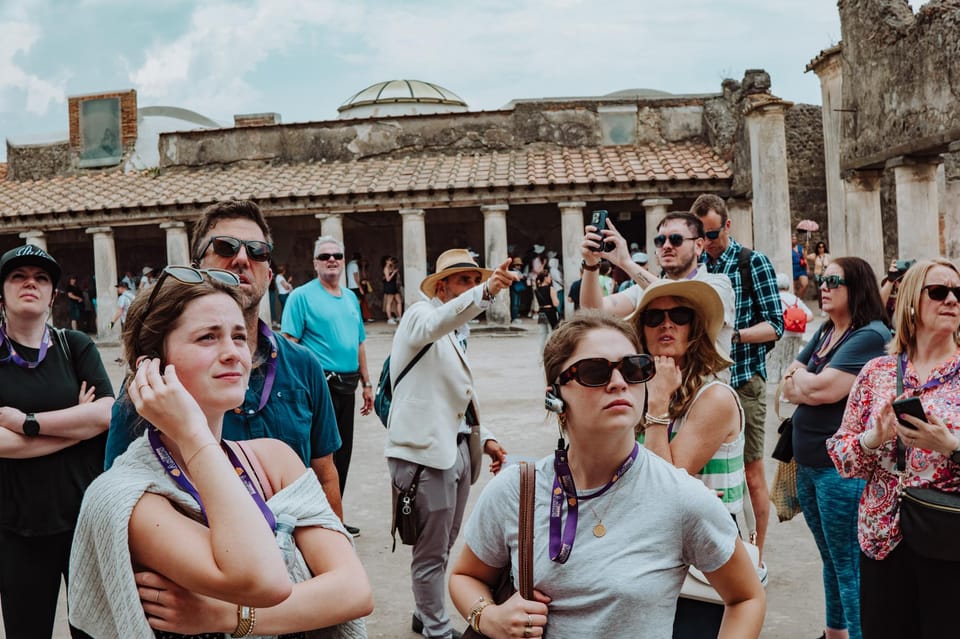 Pompeii: Entry Ticket and Guided Tour with an Archaeologist - Pace, headsets, and comfort tips that actually matter