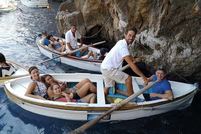 Private Capri Island and Blue Grotto Day Tour from Naples or Sorrento - From Marina Grande to the Blue Grotto: The Main Event, Up Close
