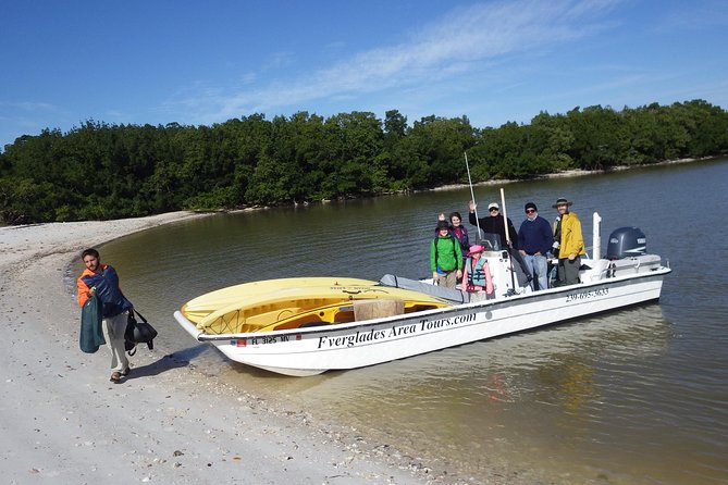 Small Group Boat, Kayak and Walking Guided Eco Tour Everglades - The Beach Walk: Wrack Lines, Dunes, and Mangrove Edges