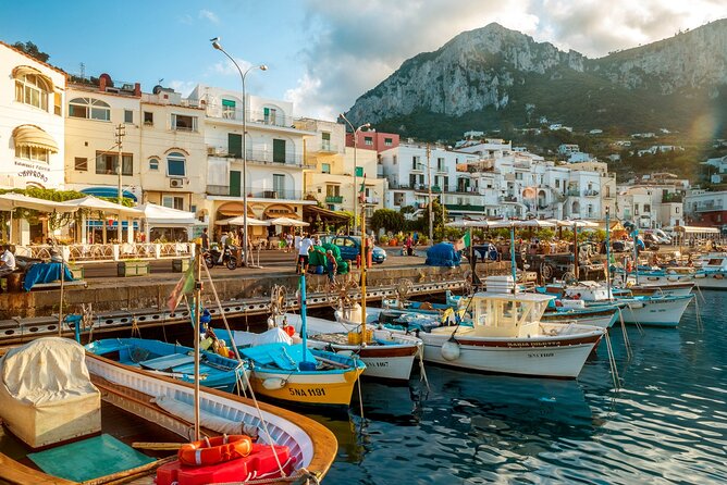 Small Group Tour from Naples to Blue Grotto, Anacapri and Capri - Island logistics: the included ferry and shuttlebus save your budget