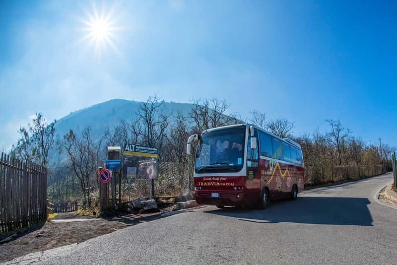 TRAMVIA -Da Naples: Pompei Ruins and Vesuvio Transfer by Bus - Catching the bus in Naples: where you board and what the timeline means